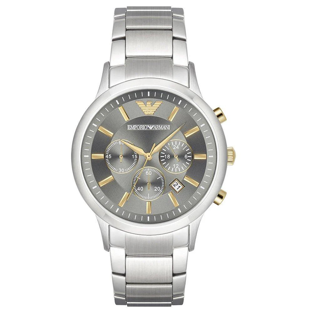 Emporio Armani Renato, Two-Tone Chronograph Men’s Watch – AR11047