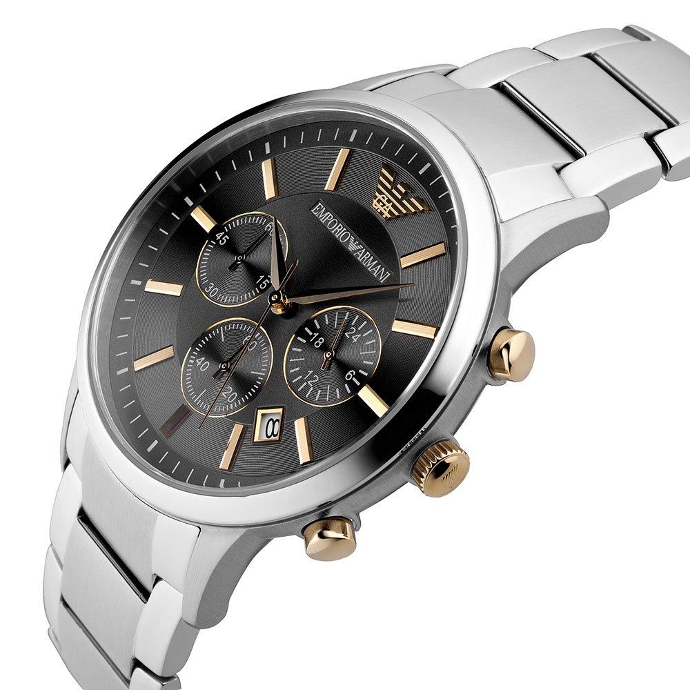 Emporio Armani Renato, Two-Tone Chronograph Men’s Watch – AR11047