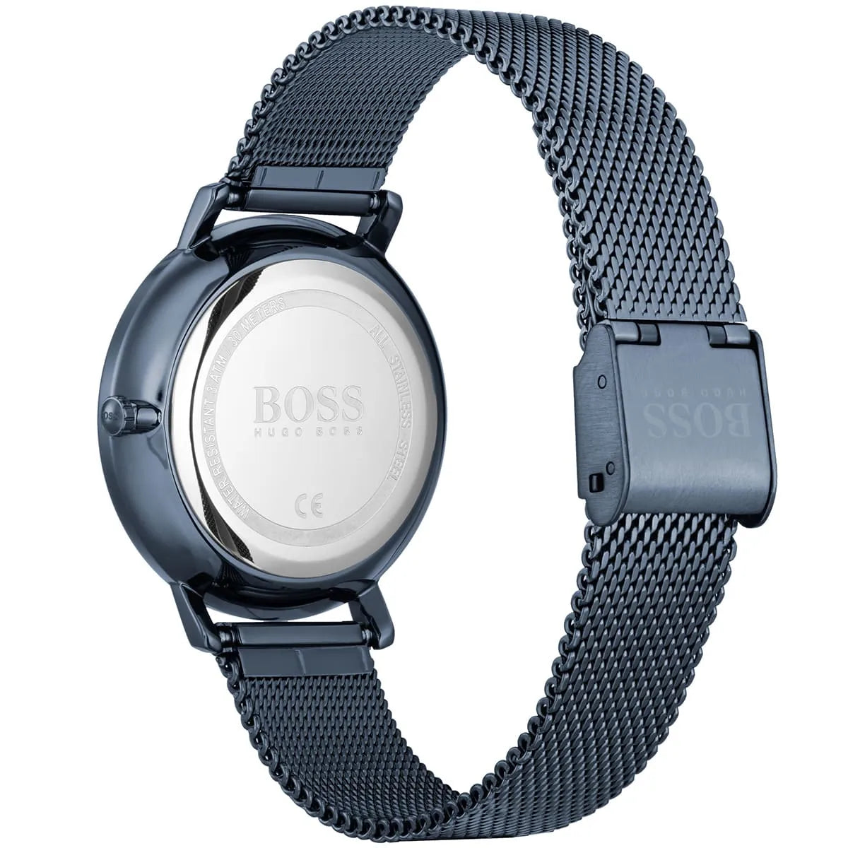 Hugo Boss Infinity, Blue Dial Mesh Ladies Watch – 1502518