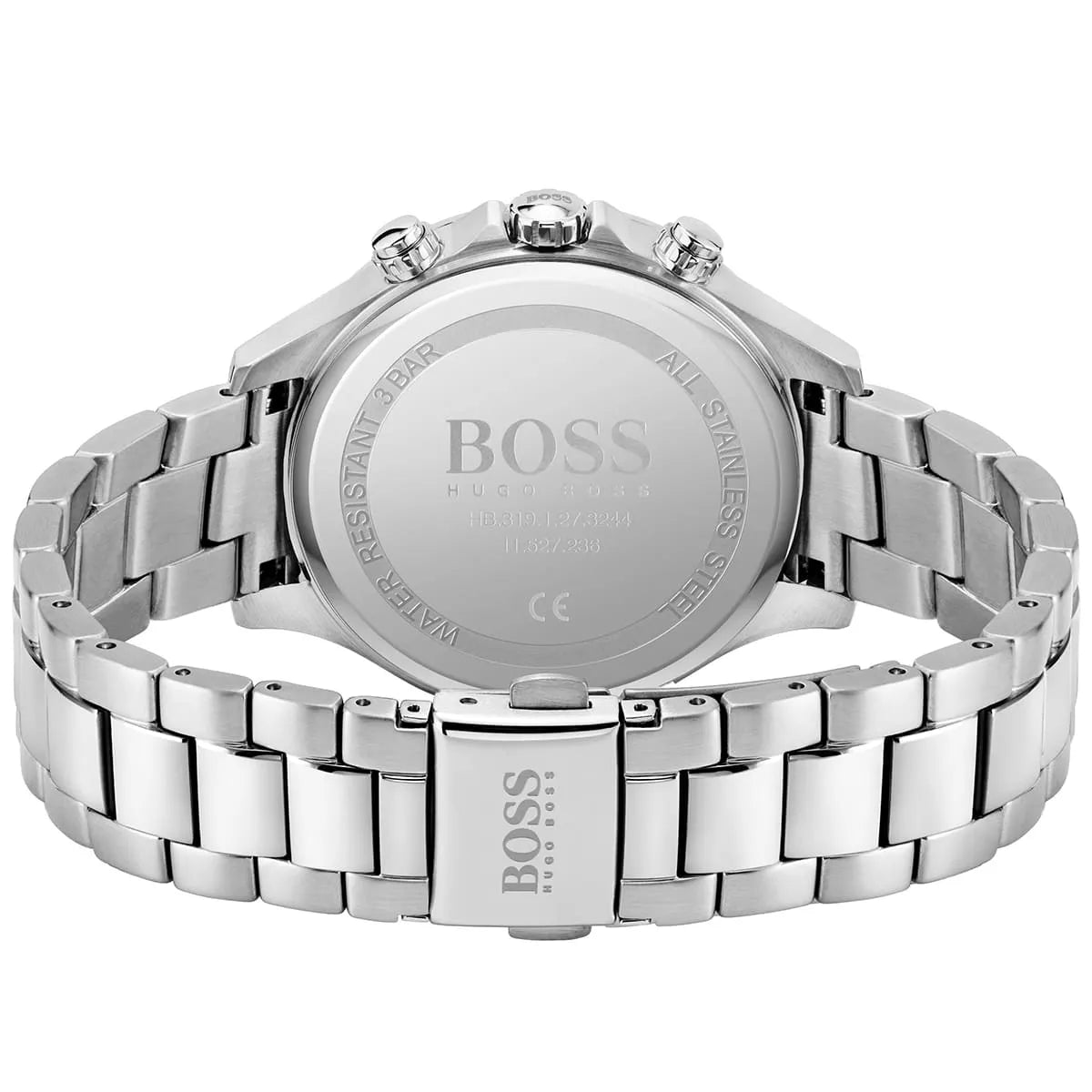 HUGO BOSS HERA, SILVER CHRONOGRAPH LADIES WATCH - 1502593