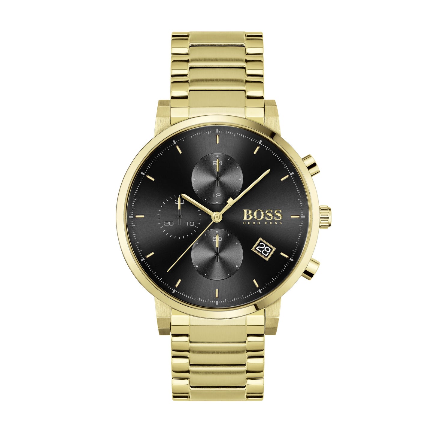 HUGO BOSS INTEGRITY, GOLD CHRONOGRAPH MENS WATCH - 1513781