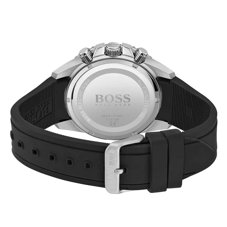 HUGO BOSS ADMIRAL, BLACK CHRONOGRAPH MENS WATCH - 1513912