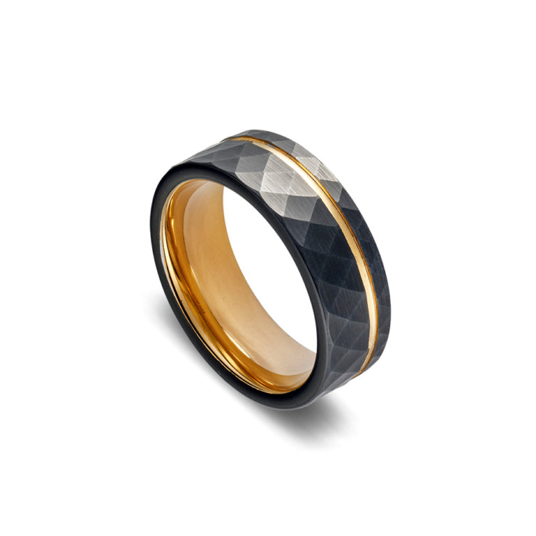 Nero Tungsten Steel Ring