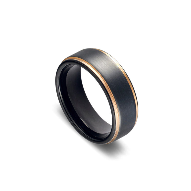 Nero Tungsten Steel Ring