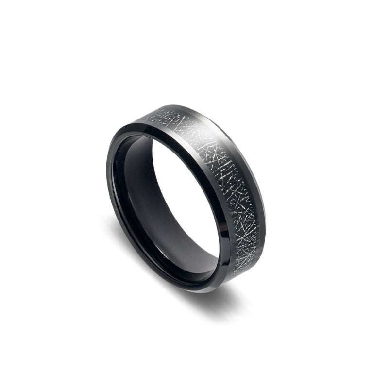 Nero Tungsten Steel Ring