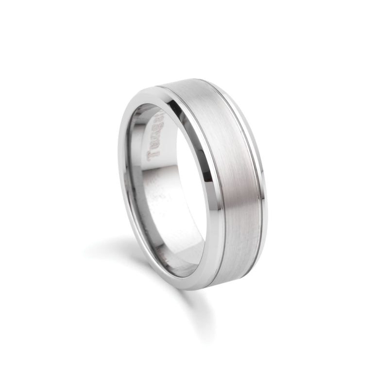 Nero Tungsten Steel Ring