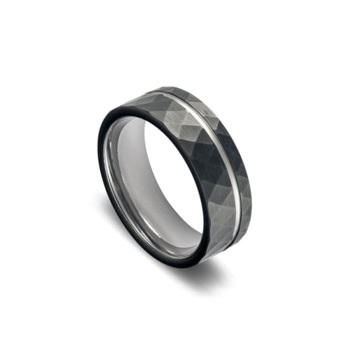 Nero Tungsten Steel Ring