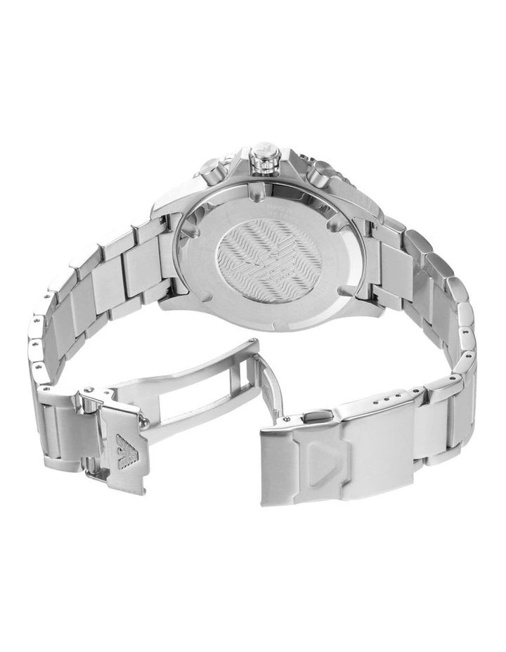 Emporio Armani Chronograph AR11500 Watch in Green/Silver