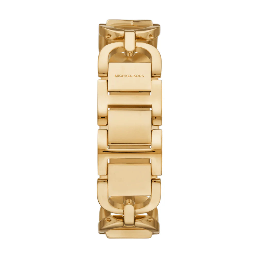 MICHAEL KORS MINI EMPIRE GOLD-TONE STAINLESS STEEL WATCH – MK7406
