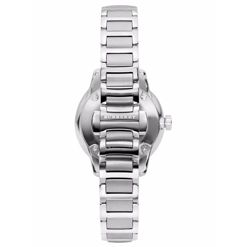 Burberry The Classic, Silver Dial Stainless Steel Women's Watch – BU10108