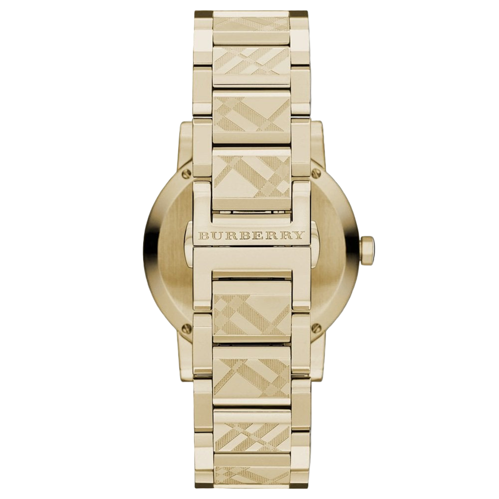 Burberry The City, Gold-Tone Stainless Steel Women's Watch – BU9145