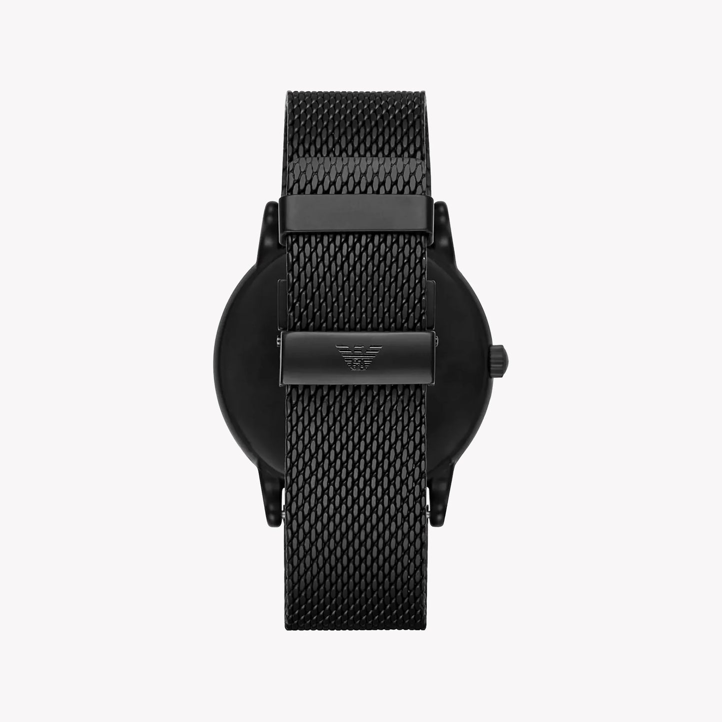 Emporio Armani Luigi, Black Mesh Minimalist Men’s Watch – AR11046