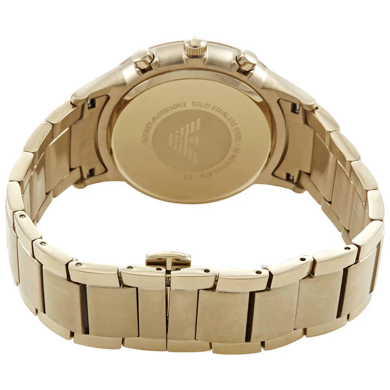 Emporio Armani Renato, Gold Chronograph Men’s Watch – AR11332