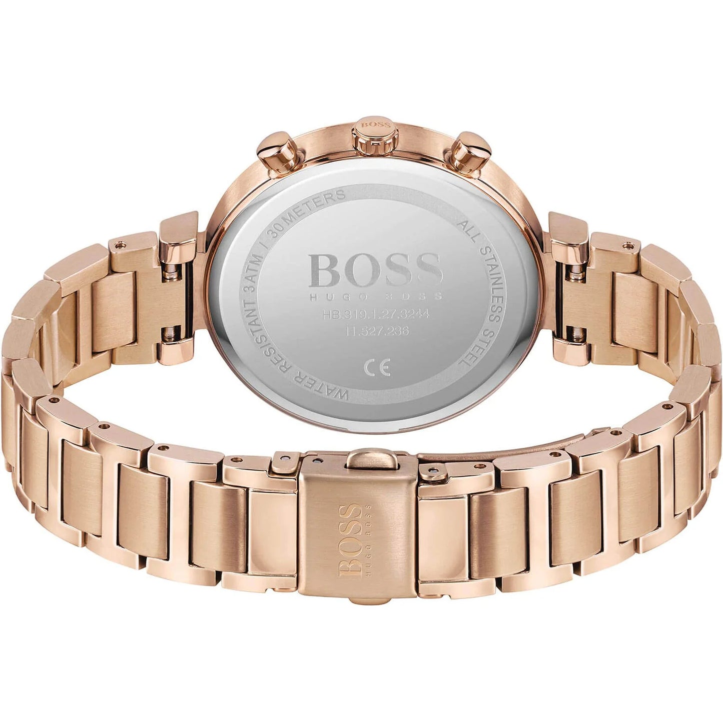 Hugo Boss Flawless, Rose Gold Chronograph Ladies Watch – 1502531