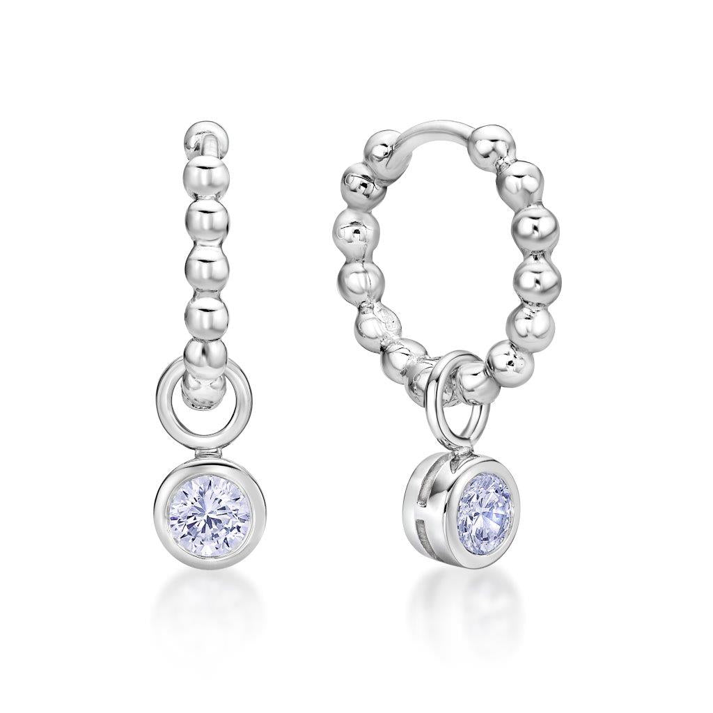 Birthstone Huggie