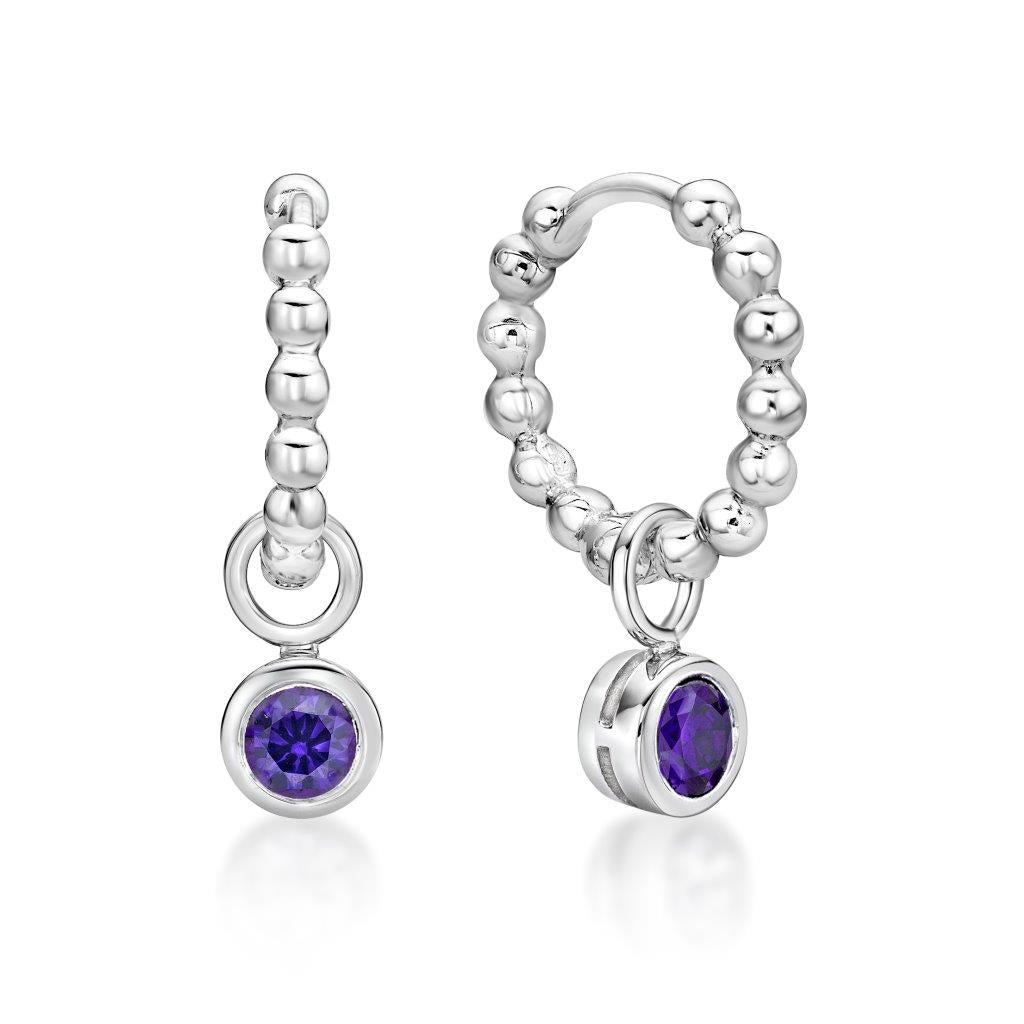 Birthstone Huggie