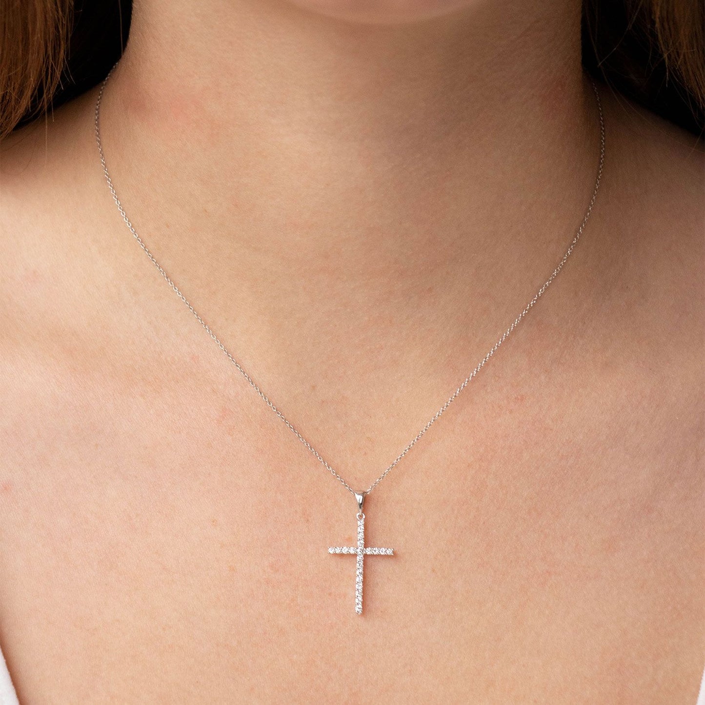 Diamond Cross Pendant