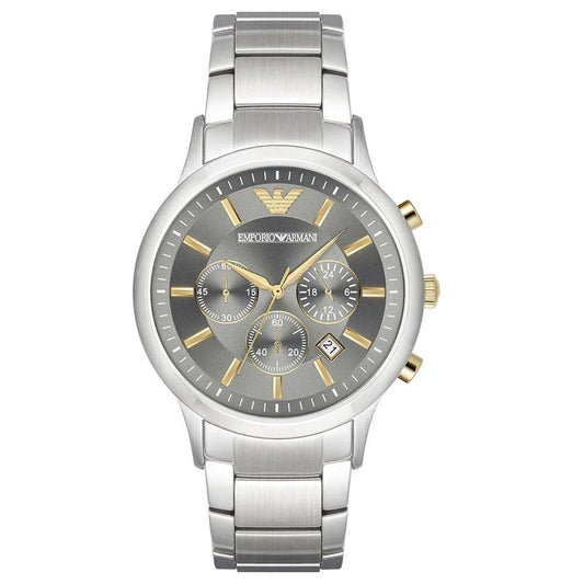 Emporio Armani Renato, Two-Tone Chronograph Men’s Watch – AR11047