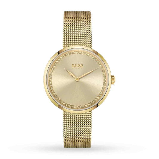 HUGO BOSS PRAISE, GOLD LADIES WATCH - 1502547