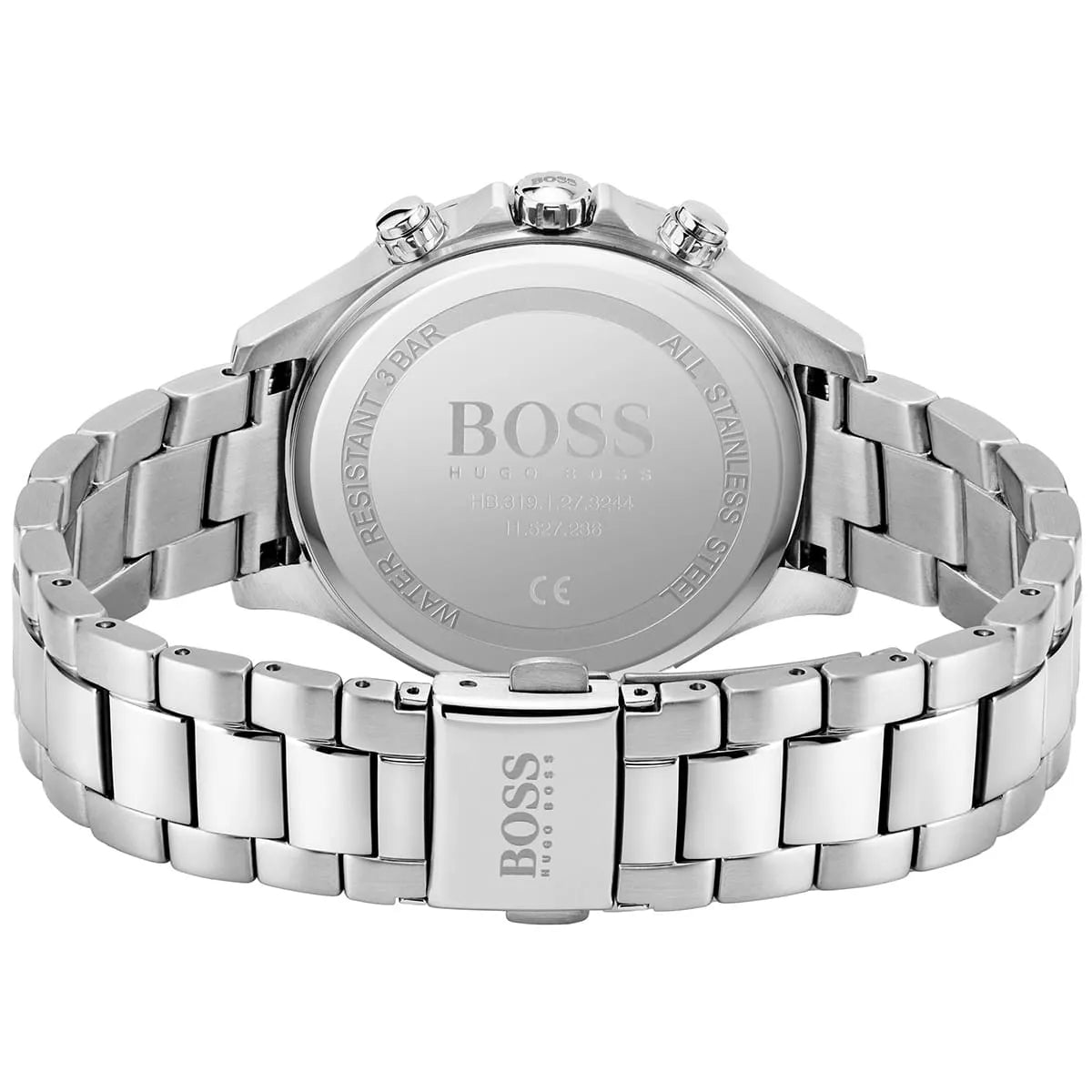 HUGO BOSS HERA, SILVER CHRONOGRAPH LADIES WATCH - 1502565