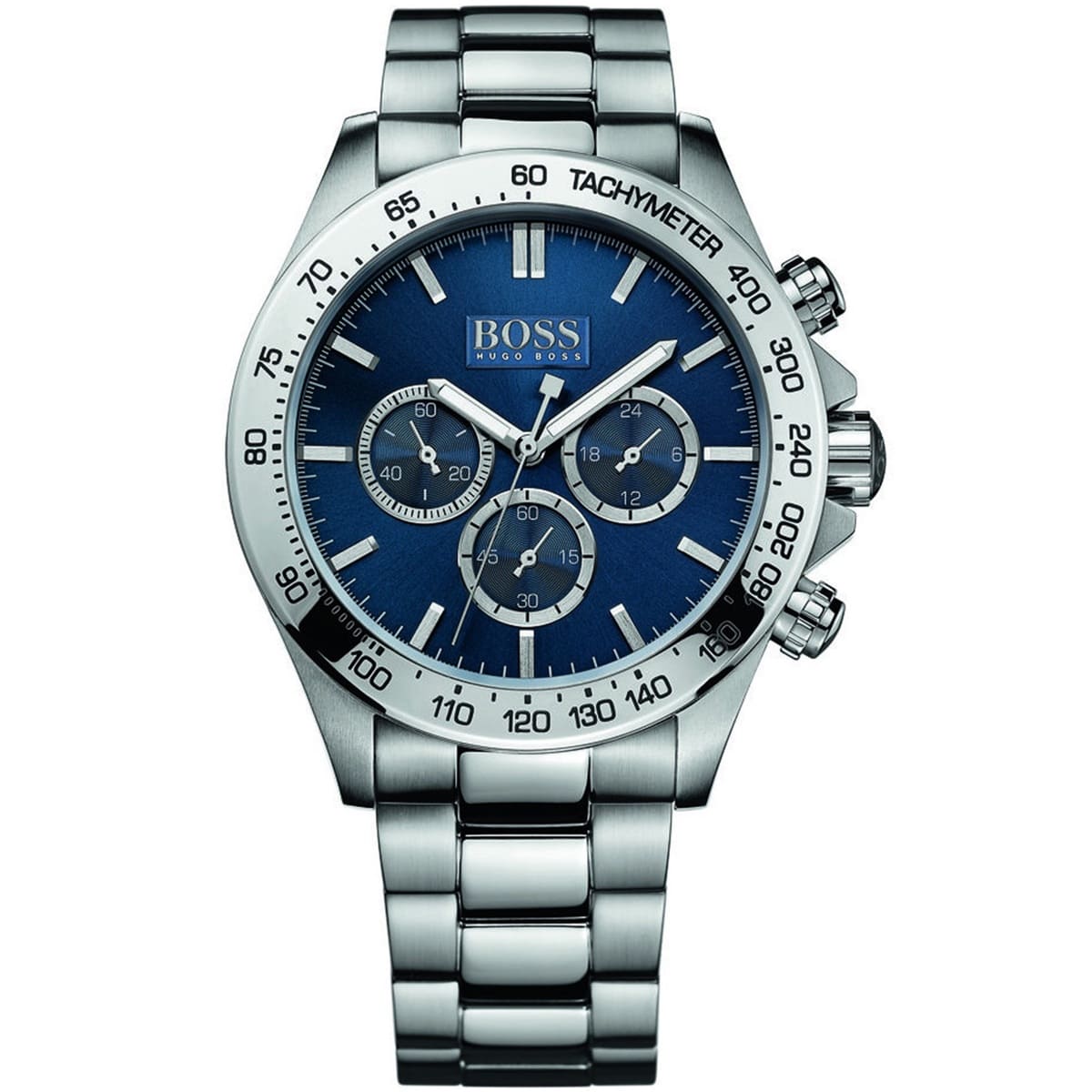 HUGO BOSS IKON, SILVER CHRONOGRAPH MENS WATCH - 1512963