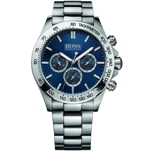 HUGO BOSS IKON, SILVER CHRONOGRAPH MENS WATCH - 1512963