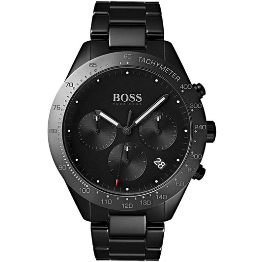 HUGO BOSS TALENT, BLACK CERAMIC CHRONOGRAPH MENS WATCH - 1513581