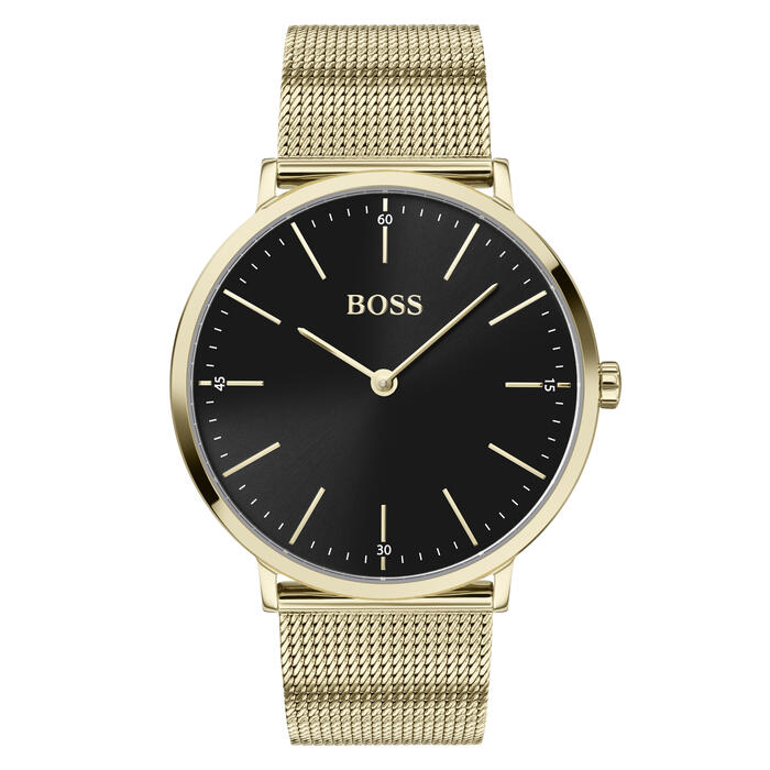 HUGO BOSS HORIZON GOLD MESH MEN'S WATCH - 1513735
