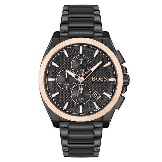 Hugo Boss Grandmaster, Black Chronograph Men’s Watch – 1513885