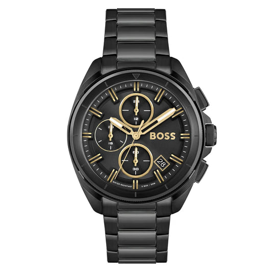 HUGO BOSS VOLANE, BLACK CHRONOGRAPH MENS WATCH - 1513950
