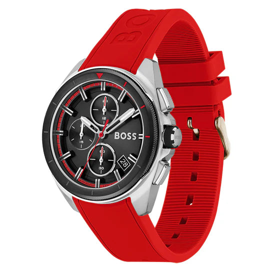 Hugo Boss Volane, Red Chronograph Men’s Watch – 1513959