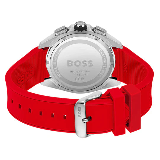 Hugo Boss Volane, Red Chronograph Men’s Watch – 1513959