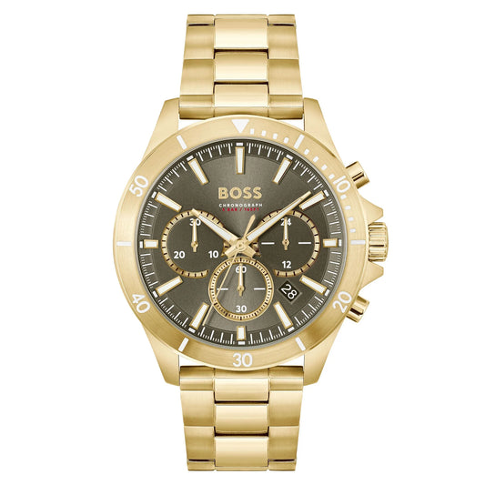 Hugo Boss Troper, Olive Green Chronograph Men’s Watch – 1514059