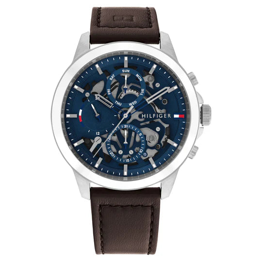 Tommy Hilfiger Henry, Blue Multifunction Men’s Watch – 1710476