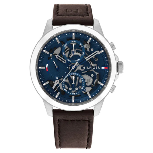 Tommy Hilfiger Henry, Blue Multifunction Men’s Watch – 1710476