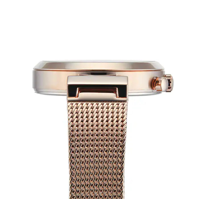 Hugo Boss Flawless, Rose Gold Mesh Ladies Watch – 1502553