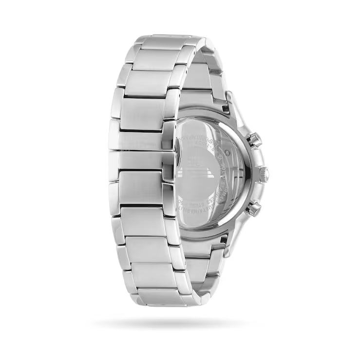 Emporio Armani ‘Renato’, Green Dial Stainless Steel Men's Chronograph Watch - AR11507