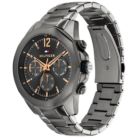 Tommy Hilfiger Lars, Grey Dial Quartz Men's Watch – 1792061