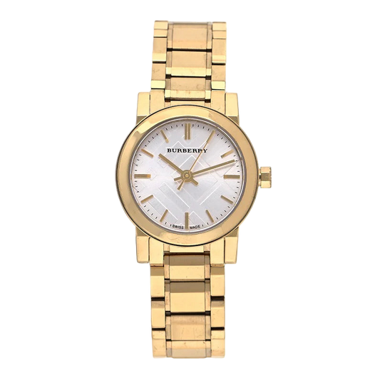 Burberry The City, Gold-Tone Stainless Steel Women's Watch – BU9203