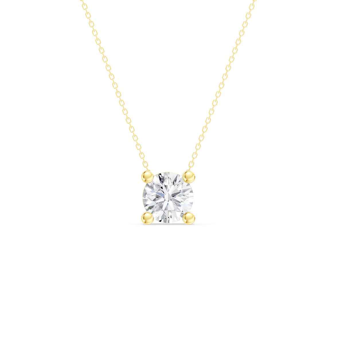 Gold Diamond Pendant