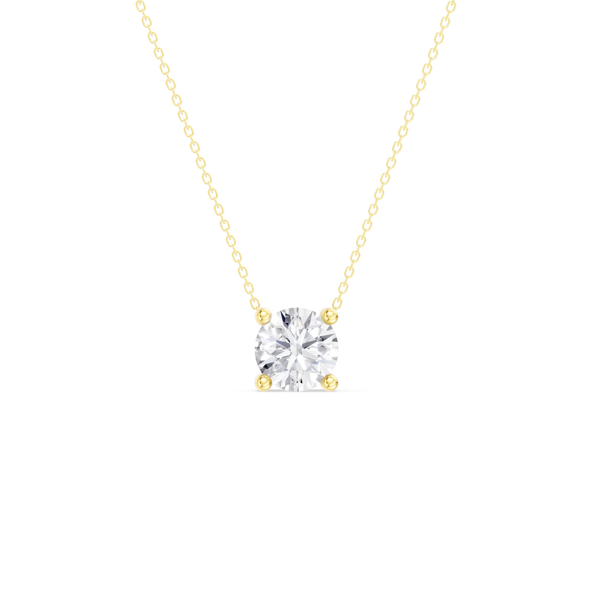 Gold Diamond Pendant