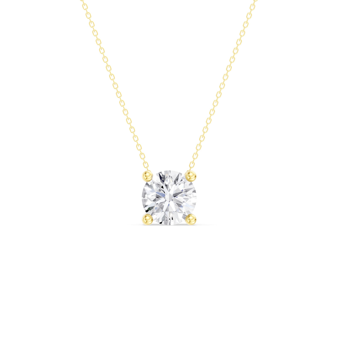 Gold Diamond Pendant
