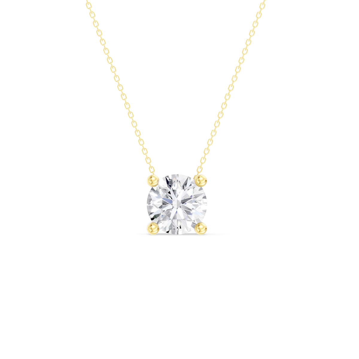 Gold Diamond Pendant