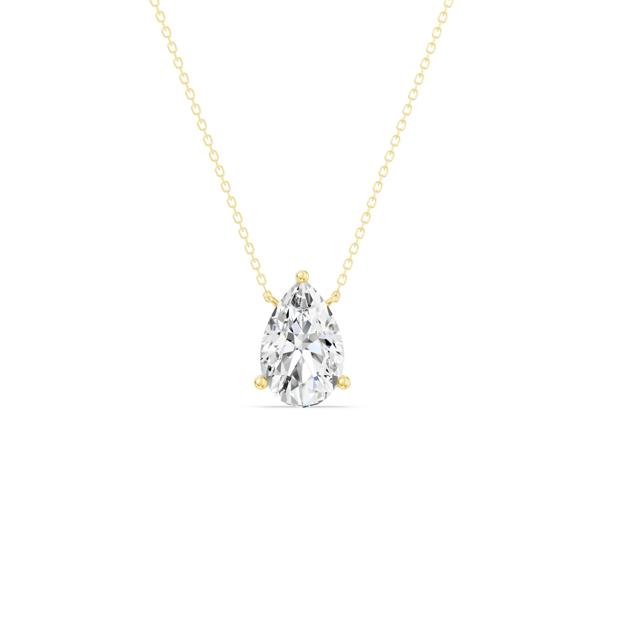 Gold Diamond Pendant