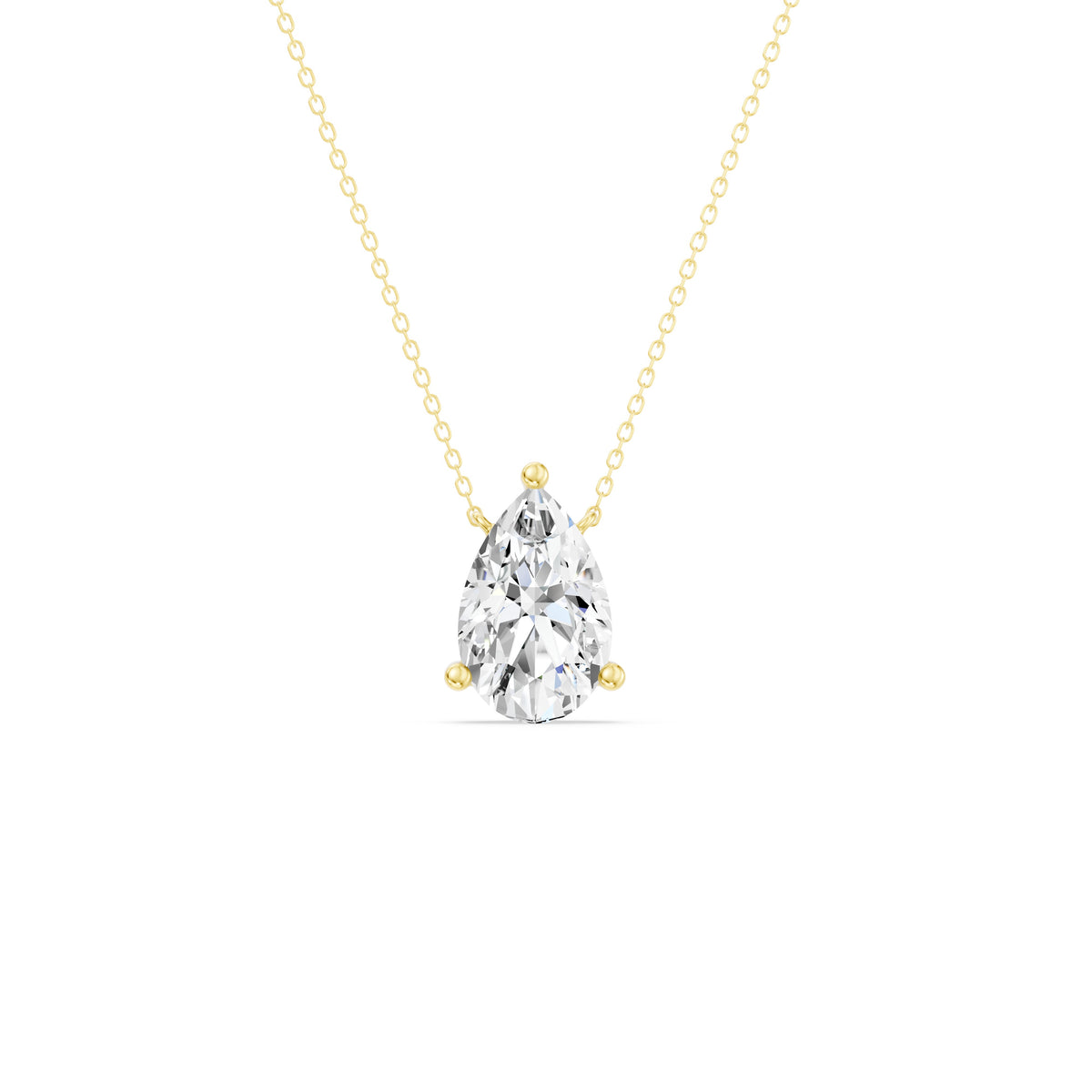 Gold Diamond Pendant