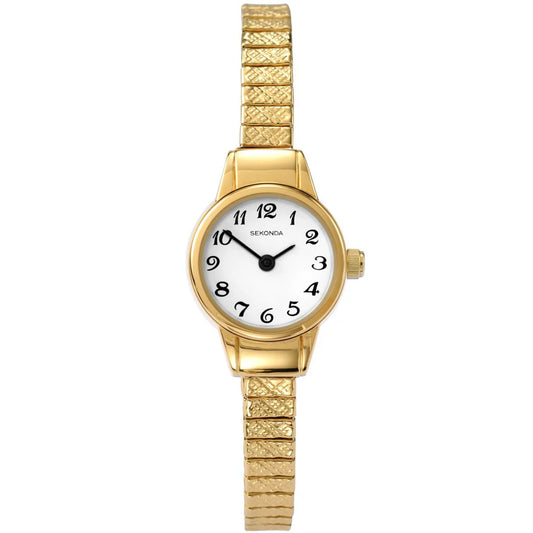 SEKONDA GOLD COLOUR EXPANDER ROUND SK4474