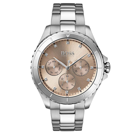 Hugo Boss Premiere, Rose Gold Dial Ladies Watch – 1502444