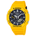G SHOCK DUO BLUETOOTH YELLOW RESIN BAND GA-B2100C-9A