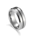 Nero Tungsten Steel Ring