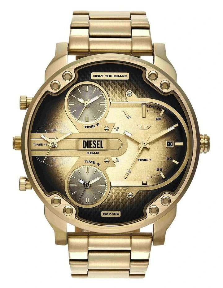 DIESEL Mr. Daddy Slim Multi-Movement Stainless Steel Watch DZ7490